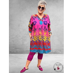 Vincenzo Allocca Tuniek-Jurk Multicolor 